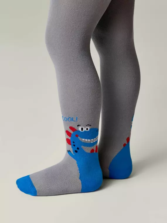 Колготки детские conte-kids tip-top 712 серый, 4С-01СП, 92-98 (14), CONTE-KIDS,  - 1