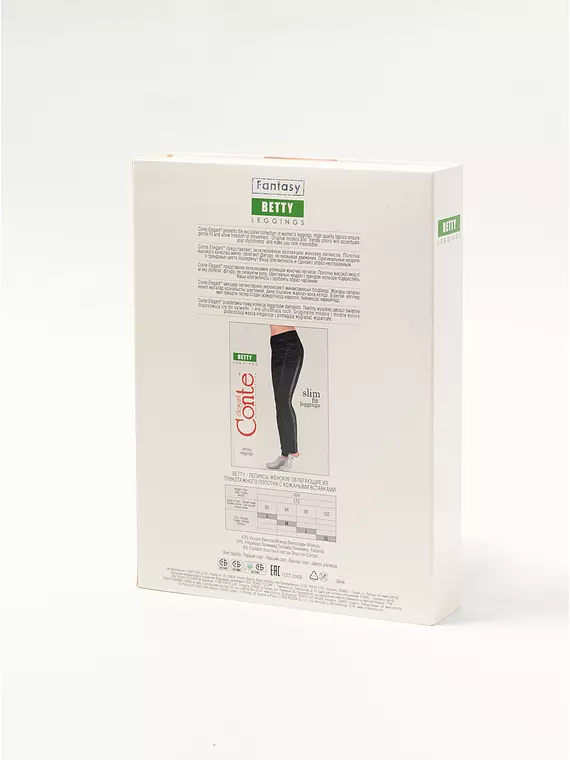Леггинсы женские conte betty nero, 16С-172ТСП, 164-90/XS, CONTE ELEGANT,  - 2