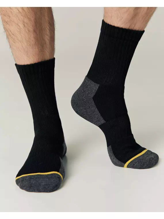 Носки мужские (махровая стопа) esli 213 черный, 24С-147СПЕ, 43-45 (27-29), ESLI,  - 2