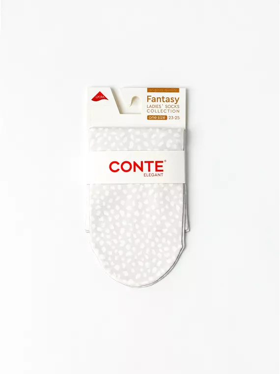 Носки с рисунком «кружочки» fantasy 935 mix, 22С-55СП, 36-39 (23-25), CONTE ELEGANT,  - 4