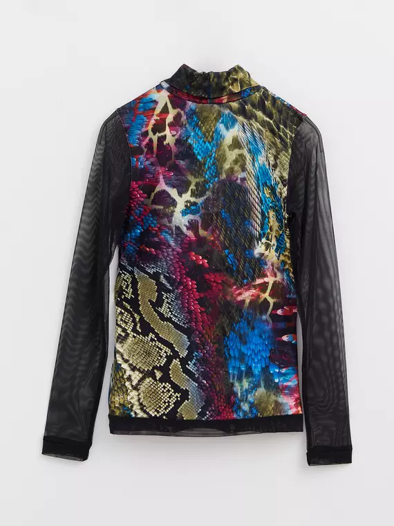 Джемпер женский esli ld 382 черный, 14С-535ДСП, 170,176-88, ESLI,  - 2