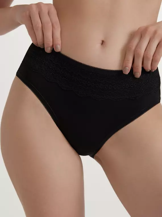 Трусы женские conte basic collection lb 5010 black, 24С-3390ТСП, 118/4XL, CONTE ELEGANT,  - 2