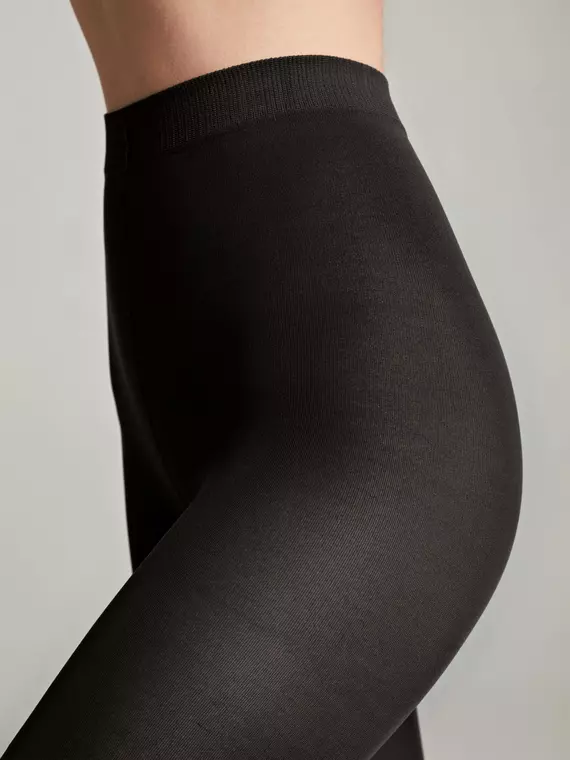 Теплые женские колготки из микрофибры conte trendy 150 nero, 8С-57СПТ, 4, CONTE ELEGANT,  - 3