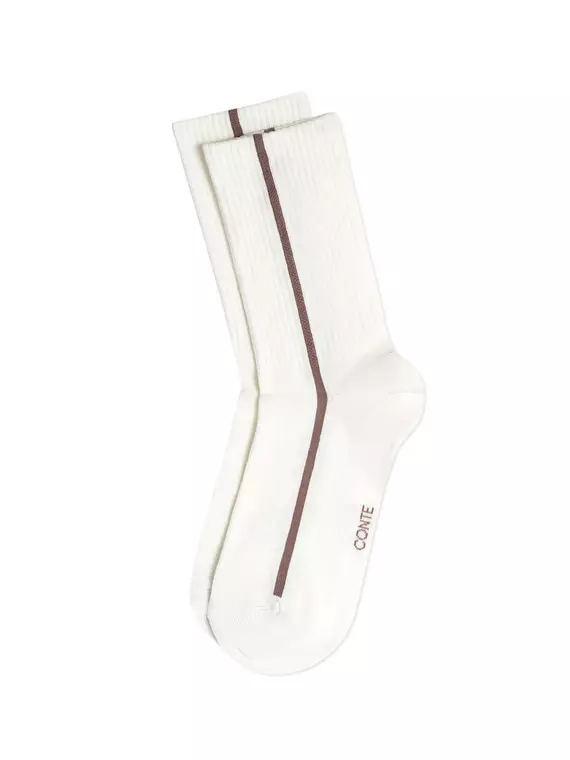 Удлиненные женские носки conte active 965 молочный, 20С-20СП, 36-38 (23-25), CONTE ELEGANT,  - 3