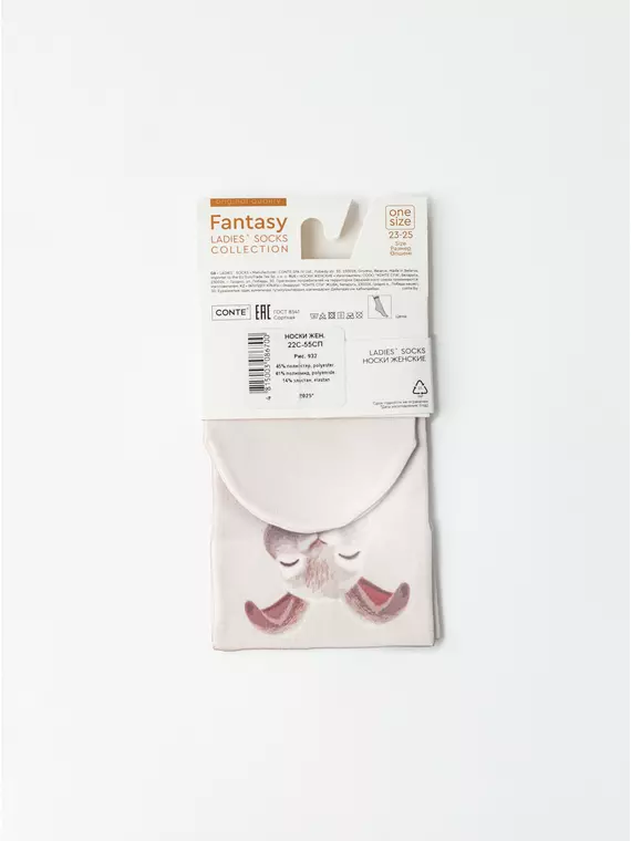 Носки женские conte fantasy 932 mix, 22С-55СП, 36-39 (23-25), CONTE ELEGANT,  - 5