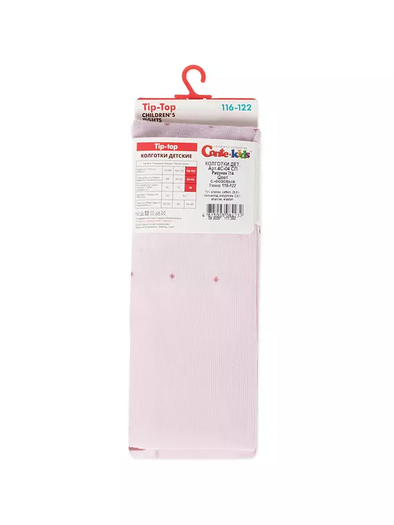 Колготки детские conte-kids tip-top 714 светло-розовый, 4С-03СП, 92-98 (14), CONTE-KIDS,  - 6