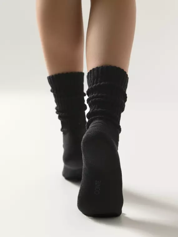 Тёплые носки с махровой стопой conte comfort 750 черный, 25С-40/1СП, 39-41 (25-27), CONTE ELEGANT,  - 3