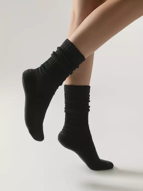 Тёплые носки с махровой стопой conte comfort 750 черный, 25С-40/1СП, 39-41 (25-27), CONTE ELEGANT,  - 2