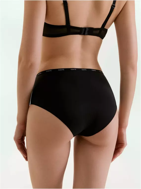 Трусы слип с высокой линией талии second skin rp2141 черный, 25С-0050КСП, 110/XXL, CONTE ELEGANT,  - 2