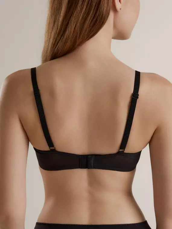 Бюстгальтер балконет naturel rb6128 черный, 25С-0056КСП, 70D, CONTE ELEGANT,  - 2