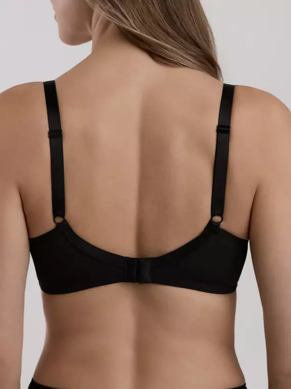Бюстгальтер с мягкой чашкой conte flora rb6234 черный, 24С-0043КСП, 75F, CONTE ELEGANT,  - 2