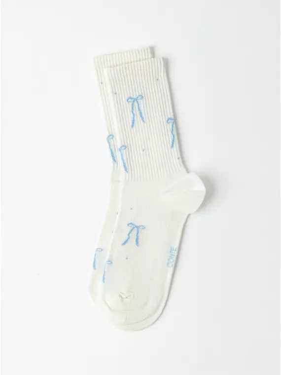 Удлиненные женские хлопковые носки conte active 1103 молочный, 20С-20СП, 36-39 (23-25), CONTE ELEGANT,  - 4