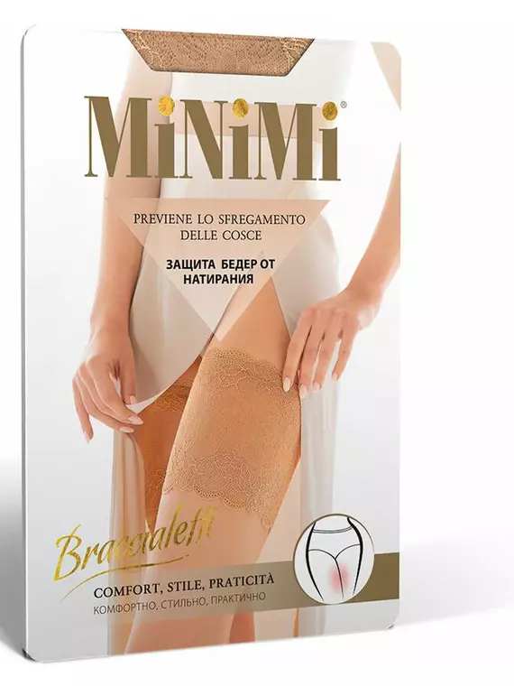 Бандалетки кружевные minimi braccialetti ajour caramello, BRACCIALETTI AJOUR, 6, MINIMI,  - 2