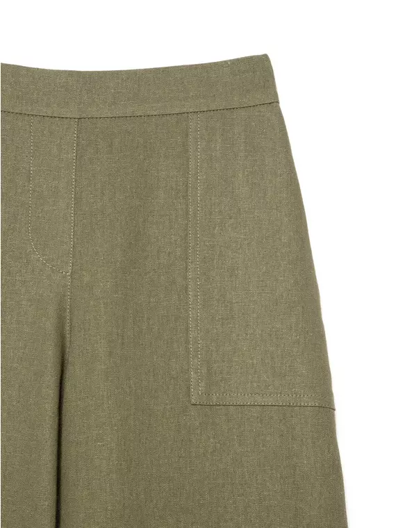 Кюлоты женские с высокой посадкой chia misty forest, 19С-992ТСП, 164-88-94/S, CONTE ELEGANT,  - 6