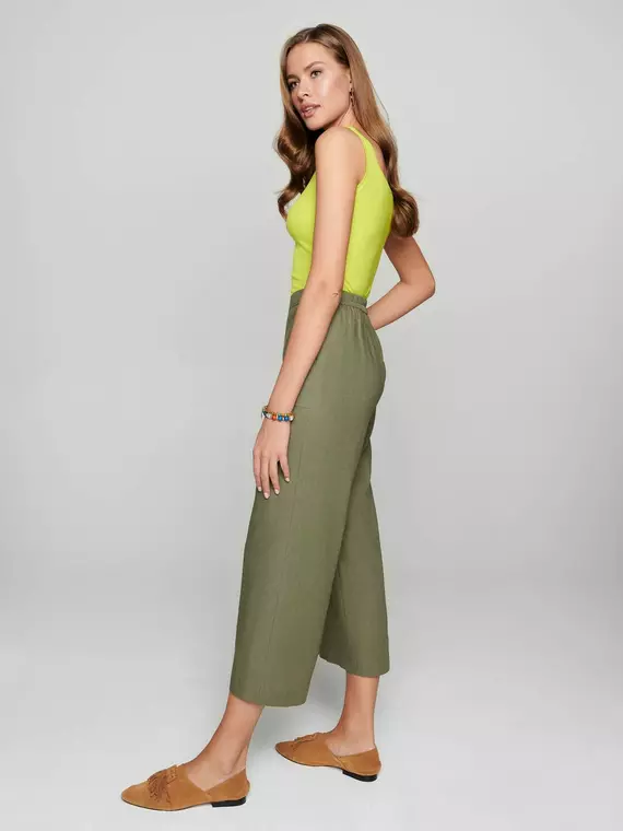 Кюлоты женские с высокой посадкой chia misty forest, 19С-992ТСП, 164-88-94/S, CONTE ELEGANT,  - 2