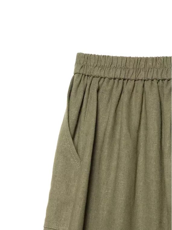 Кюлоты женские с высокой посадкой chia misty forest, 19С-992ТСП, 164-88-94/S, CONTE ELEGANT,  - 4