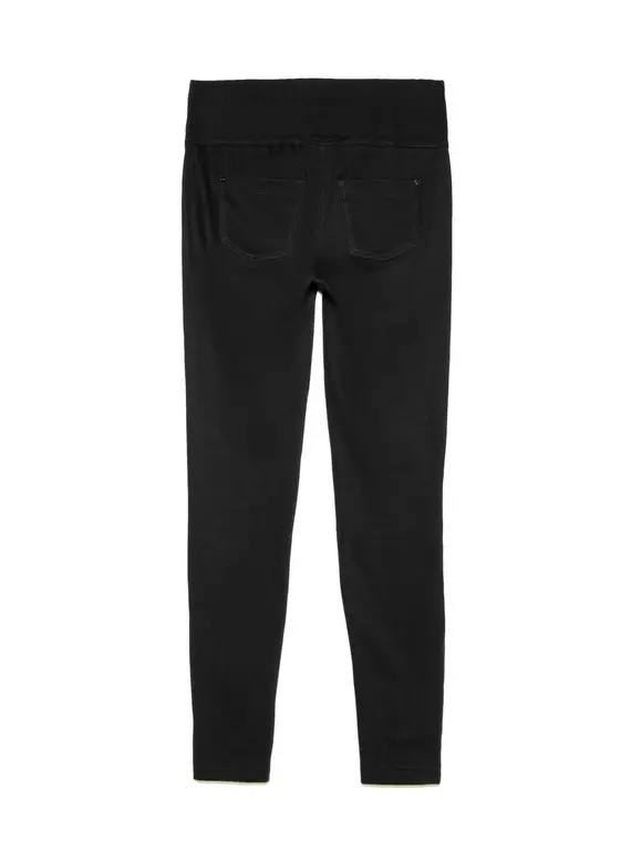 Женские джеггинсы с низкой посадкой для беременных cosmo belly black, 18С-590ТСП, 164-106/XL, CONTE ELEGANT,  - 3