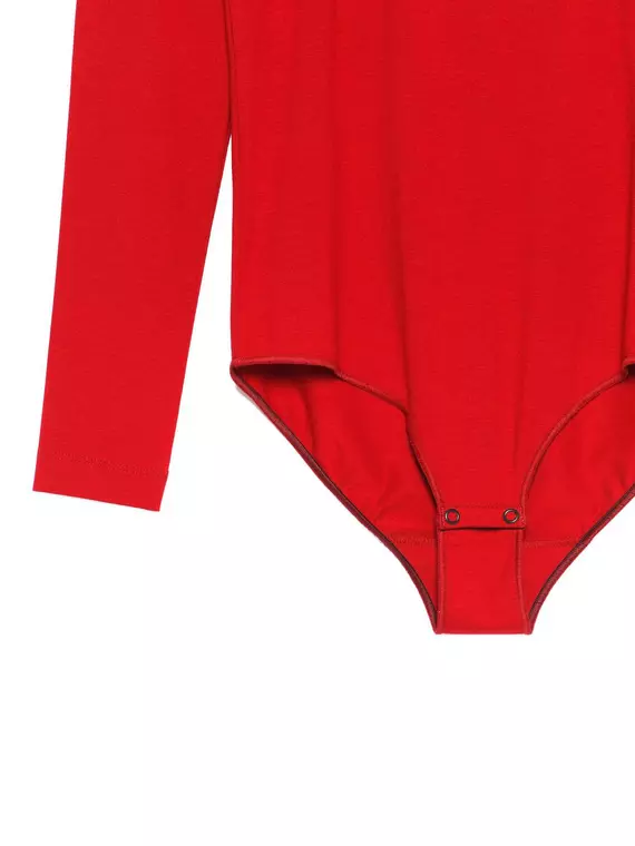 Боди-водолазка женская из вискозы conte lbd 1155 dark red, 19С-1036ТСП, 170-104-110, CONTE ELEGANT,  - 5