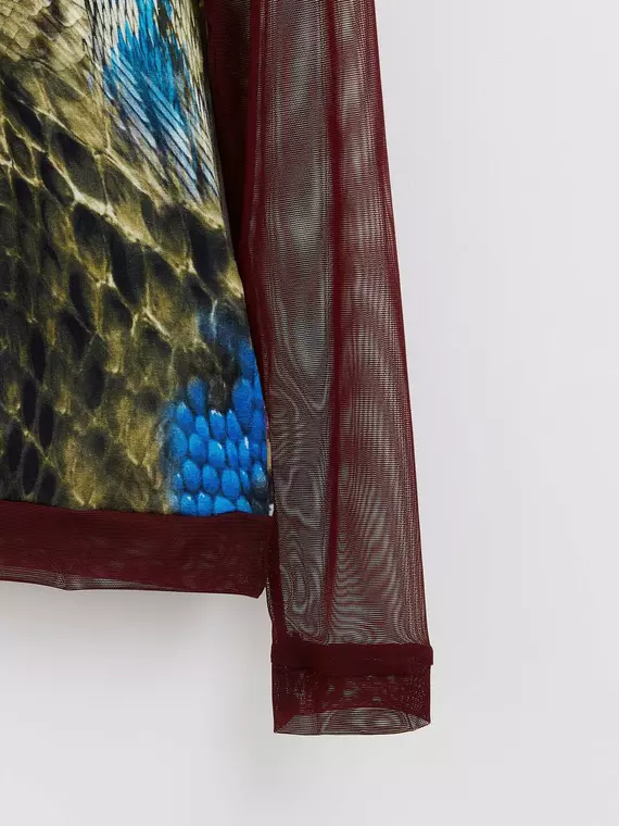 Джемпер женский esli ld 382 бордо, 14С-535ДСП, 158,164-84, ESLI,  - 4