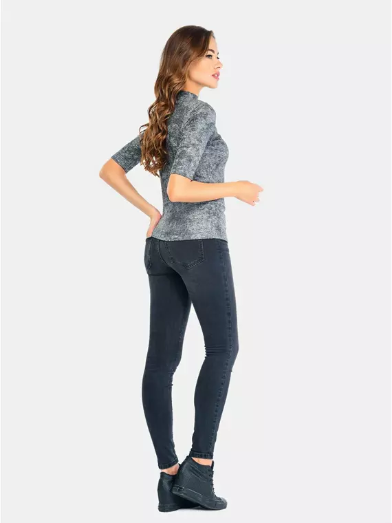 Джемпер женский conte ld 680 серый, , 170,176-84, CONTE ELEGANT, - 3