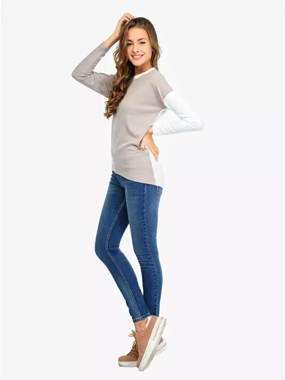 Джемпер женский conte ld 673 молочный-бежевый, 17С-290ТСП, 170,176-104, CONTE ELEGANT,  - 2