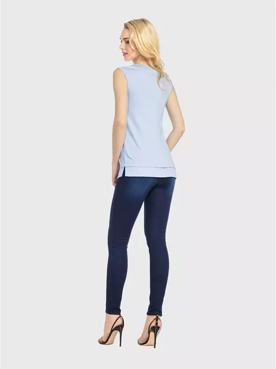 Джемпер женский conte ld 715 голубой, 17С-356ТСП, 170-84, CONTE ELEGANT,  - 4