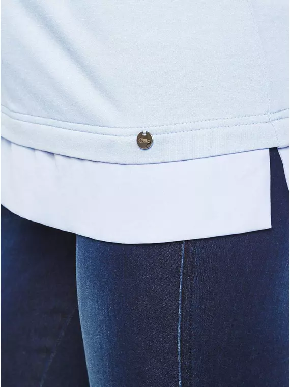 Джемпер женский conte ld 715 голубой, 17С-356ТСП, 170-84, CONTE ELEGANT,  - 6