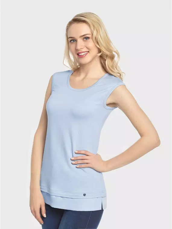 Джемпер женский conte ld 715 голубой, 17С-356ТСП, 170-84, CONTE ELEGANT,  - 1