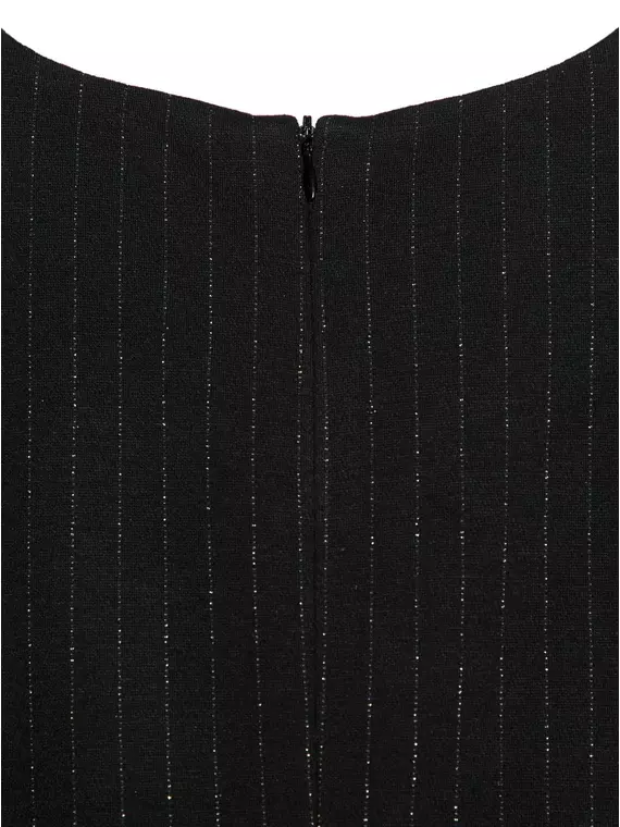 Женское платье-футляр с легким мерцанием люрекса lpl 1039 conte elegant shiny black, 19С-828ТСП, 164-96-102, CONTE ELEGANT,  - 6