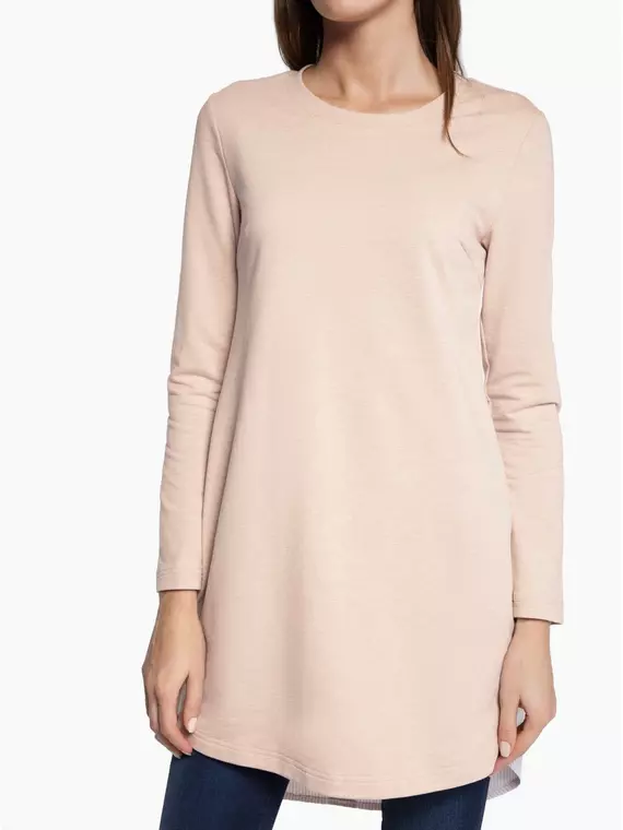 Стильная туника conte с имитацией рубашки 831 beige, 18С-518ТСП, 170-88-94, CONTE ELEGANT,  - 2