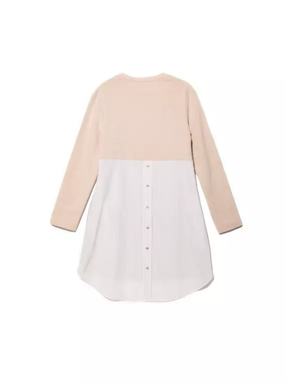 Стильная туника conte с имитацией рубашки 831 beige, 18С-518ТСП, 170-88-94, CONTE ELEGANT,  - 6