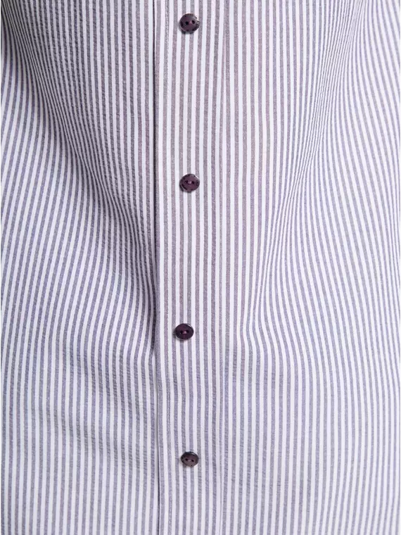 Стильная туника conte с имитацией рубашки 831 grape purple, 18С-518ТСП, 170-84-90, CONTE ELEGANT,  - 4