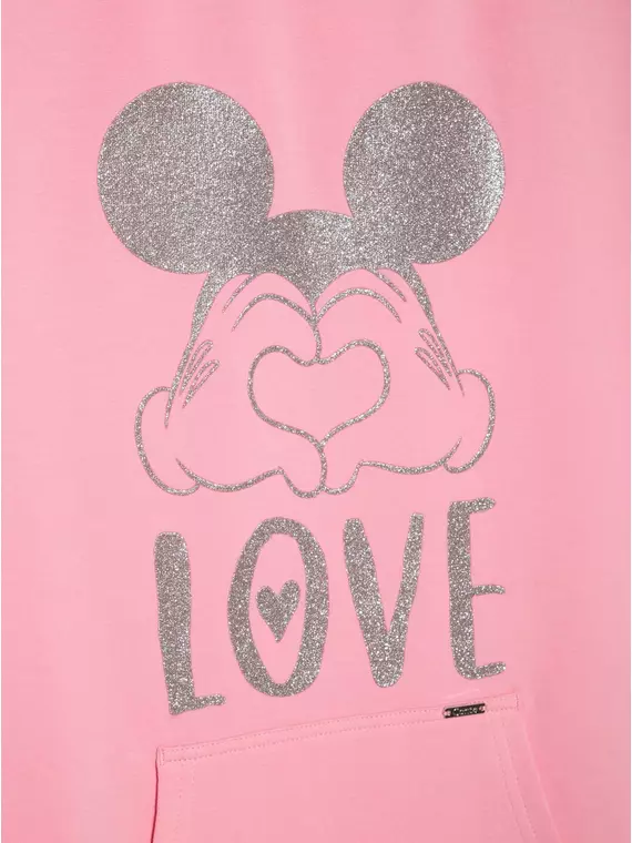 Хлопковая женская туника с мерцающим рисунком ©disney 953 camelia rose, 18С-728ТСП, 170-96-102, CONTE ELEGANT,  - 6
