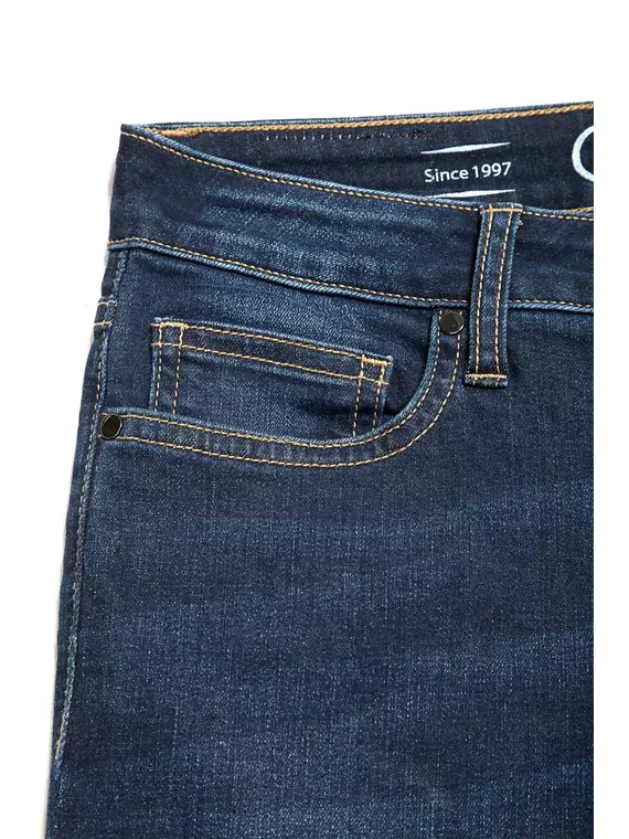 Джинсы женские eco-friendly с эффектом "мгновенная коррекция живота" con-92 темно-синий, CON-92, 170-94/S, CONTE ELEGANT,  - 5