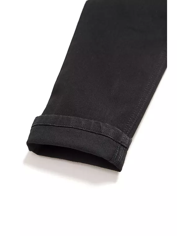 Моделирующие женские черные джинсы с высокой посадкой con-96 черный, CON-96, 170-90/XS, CONTE ELEGANT,  - 9