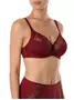 Бюстгальтер CITY STYLE RB0008 бордо
