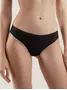 Трусы женские «танга» с низкой линией талии DAY BY DAY RP6115 черный