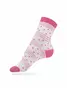 Носки женские Esli CLASSIC 090 белый-розовый