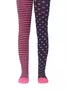 Колготки детские TIP-TOP (весёлые ножки) 355 темно-синий-розовый
