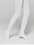 Плотные эластичные детские колготки из микрофибры DAISY bianco