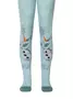 Хлопковые детские колготки с люрексом. стразами ©Disney Frozen 512 бледно-бирюзовый