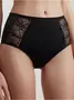 Трусы женские «слип» с высокой линией талии AURA RP2079 черный