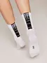 Носки женские хлопковые ACTIVE (удлиненные) 433 белый-черный