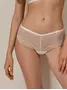Трусы женские «шортики» c V-образной линией талии LACE TWIST LSH 1991 tofu