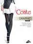 Колготки женские с геометрическим рисунком GRAPHIC FANTASY