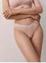 Трусы женские «бразилиана» с V-образной линией талии DOUBLE CONTE LBR 2262 cameo