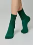 Махровые женские носки из хлопка COMFORT 550 зеленый