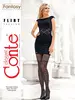 CONTE FLIRT Колготки с имитацией чулок и цветочным узором