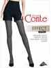 CONTE EFFECT Меланжевые колготки с рисунком «ромбы»