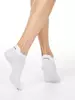 Ультракороткие женские хлопковые носки ACTIVE с «язычком»  205 белый